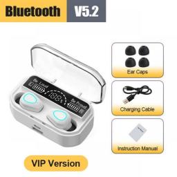 2022 NEW TWS Bluetooth Earphones Stereo Wireless Bluetooth Headphones Sports Touch Control Noise Cancelling Gaming Headset