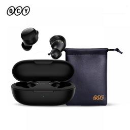 QCY T17 Earphone Bluetooth True Wireless Earbuds BT5.1 HIFI Headphone Touch Control Low Latency Mode ENC Earbud Long Standby 26H