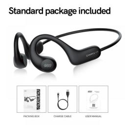 QCY Crossky Link Wireless Earphone Bluetooth 5.3 Open Ear Sports Headphones Waterproof Ear Hook Headset Driving Cycling Running