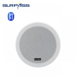 10W Bluetooth Ceiling Speaker 6 Inch 3D Stereo Built-in Flush Mount Home Theater Speaker Amplifier In-Wall Speaker For Indoor