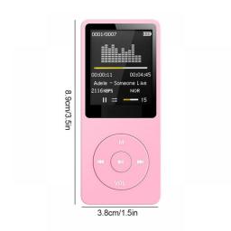 MP3 Player Record Noise Conduction Portable Lossless Portable Sports Running Walking Music Play With Micrphone Green