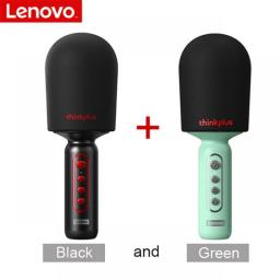 Lenovo M1 Handheld Microphone Wireless Bluetooth HIFI Sound Quality Karaoke Artifact Mobile Phone Live Home Portable For Party