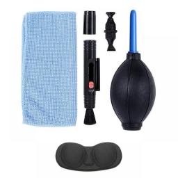 VR Lens Cleaning Pen Kit For Meta Oculus Quest 2 Dust Cleaner Brush Air Dust Blower For Quest RiftS HTC Vive Pro VR Accessories