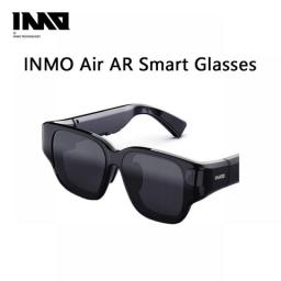 New INMO AR Glasses 3D Smart Cinema Steam VR Game Black Sun Glasses High Quality In Stock 2023