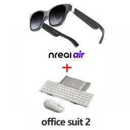 Original Nreal Air Smart AR Glasses Portable 130 Inches Space Giant Screen 1080p Viewing Mobile Computer 3D HD Private Cinema
