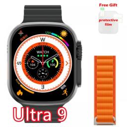 Ultra 9 450mAh Smart Watch Bluetooth Call Microwear Series 9 Compass 2.2