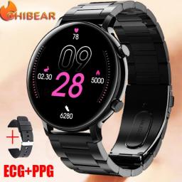 ChiBear 2023 New Bluetooth Call Smart Watch Women ECG+PPG Smartwatch Fashion Waterproo Ladies Watch Waterproof Girl Bracelets