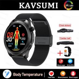 2023 New Blood Sugar Smartwatch 1.39 -inch 360*360 HD Touch Large Screen ECG Smart Watch Monitoring Non-invasive Blood Glucose