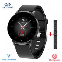 2023NEW NFC Smart Watch Blood Glucose Heart Rate Blood Pressure Blood Oxygen Health Monitoring Smartwatch Waterproof Watches Men