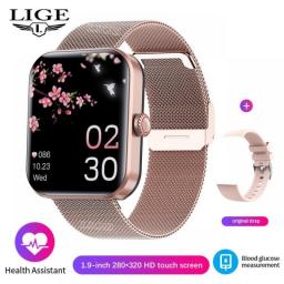 Smart Watch Men 2023 Bluetooth Calls Custom Dial 105 Sports Modes Fitness Bracelet 1.9'' HD Smartwatch Men Women For IOS Android