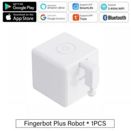 Tuya Smart Life App Smart Automatic Switch Switch For Alexa Google Assistant Tuya Fingerbot Button Pusher Fingerbot