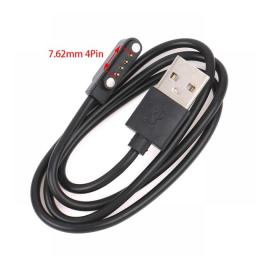 Universal Smart Watch Charger Cord Magnetic Charging Cable 2 Pin 4 Pin USB Charger For Smart Watch  Charging Cable