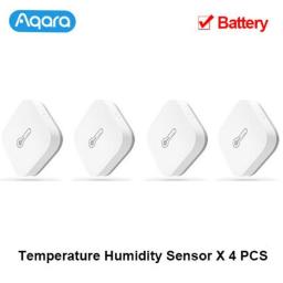 Original Aqara Temperature Sensor Smart Air Pressure Humidity Environment Sensor Smart Control Zigbee Smart Home For Mi Home APP