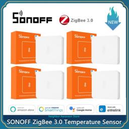 SONOFF SNZB-02 ZigBee 3.0 Temperature Humidity Sensor Hygrometer Monitor Smart Home Work With ZBBridge Alexa Google Home EWeLink