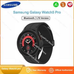 SAMSUNG Galaxy Watch 5 Pro 45mm Bluetooth/LTE Smartwatch  Health, Fitness And Sleep Tracker, Improved Battery GPS Route Tracking