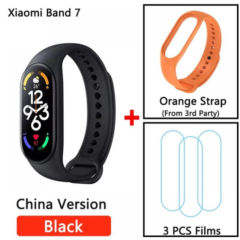 Xiaomi Mi Band 7 Smart Bracelet 6 Color AMOLED 1.62" Screen 24h Blood Oxygen Fitness Traker 5AM Waterproof
