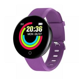 2022 D18S Smart Watch Men Women 1.44in Color Screen Smartwatch Sports Tracker Blood Pressure Heart Rate Monitor Electron Clock