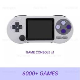 Built-in 6000 Games SF2000 Portable Handheld Game Console Support AV Output 3 Inch IPS Screen Classic Retro Game Player 