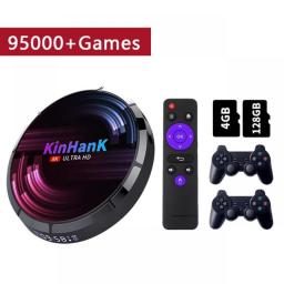 Kinhank Retro Super Console X MAX Is Three-in-one TV, Game, And Movie ,  For PSP/PS1, With 117,000 Games And 63+ Emulators