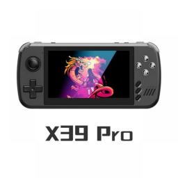 POWKIDDY X39pro 4.3 Inch IPS Screen Handheld Video Game Console X39 Retro Game PS1 Support Wired Controllers Children's Gifts