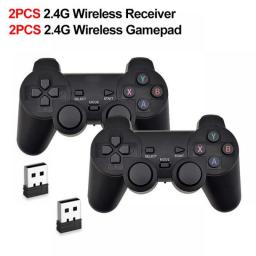 2.4G Wireless Gamepad USB Controller For Android TV Box PC Video Game Console Game Box Game Stick For Kids Christmas Gift