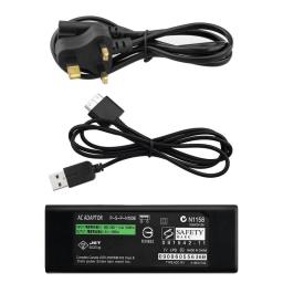 OSTENT UK Plug AC Adapter Home Wall Charger Power Supply Cable Cord For Sony PSP GO PSP-N1000 Console