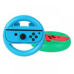 For NintendoSwitch Accessories Racing Steering Wheel Handle Grips Joycon Caps For Nintendo Switch NS Gamepad  Racing Simulator