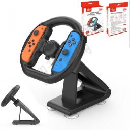 Controller Attachment With 4 Suction Cups For Nintendo Switch OLED Racing Game NS Accessory Steer Wheel For Joy-con Accessories
