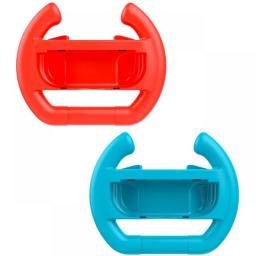 2PCS Nintend Switch ABS Steering Wheel Handle Stand Holder Left Right Joy-Con Joycon For Nintend Switch NS NX Controller Wheels