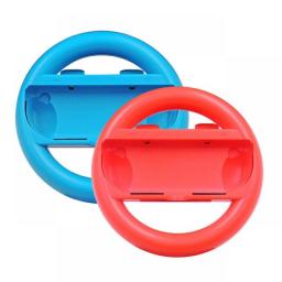 1 Pair Game Steering Wheel Racing Handle For Mario Kart For Nintendo Switch Joy-Con Controller Holder For NS Accessories