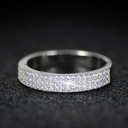 14K White Gold Jewelry Natural Diamond Jewelry Bizuteria Gemstone Ring For Women Anillos De Wedding 14 K Gold Anillos Mujer Ring