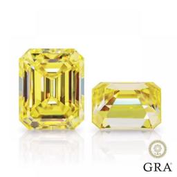 ZONGJI Emerald Cut Moissanite Loose Gems Stones 0.5-10ct D Color VVS1 For Women Jewelry Diamond Ring Material With Certificate