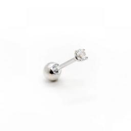 925 Sterling Silver Fine Jewelry Anti-allergic Ear Buckle Moon Stud Earring For Woman Wedding Anniversary Piercing Pendientes