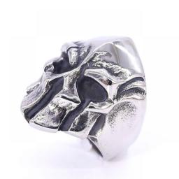 Nordic Viking Stainless Steel Ring Anchor Compass Tree Of Life Viking Rune Wolf Punk Ring For Men Jewelry Factory Wholesale