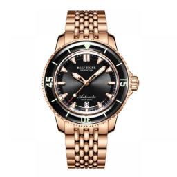 Reef Tiger/R Top Brand Luxury Fashion Automatic Diver Watch Men 20ATM Waterproof Date Sport Watches Luminous Bracelet RGA3035