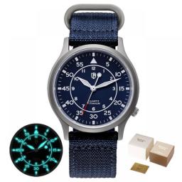 BERNY Titanium Watch For Men Ultra-thin Quartz Wristwatch Miyota 2S60 Movement Sapphire Glass Fashion  Male 5ATM Waterproof