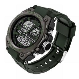 SANDA 2023 Top Brand Men's Watches 5ATM Waterproof Sport Military Wristwatch Quartz Watch For Men Clock Relogio Masculino 6024