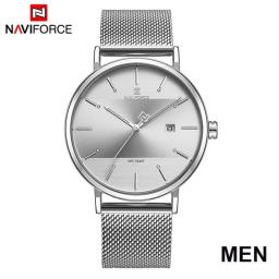Couple Watch NAVIFORCE Mens Watch Simple Luxury Quartz Wristwatch Women Clock For Male Female Waterproof Lovers Thin Watch 2022