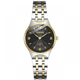 CHENXI Original Brand Mens Women Watches Stainless Steel Casual Men's Quartz Watch Business Waterproof Men Analog Wrist Watches
