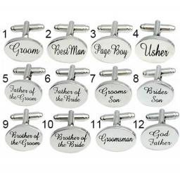 Free Shipping Wedding Cufflinks Wholesale&retail 12 Designs Option Silver Color Copper Material Fashion Groom Design