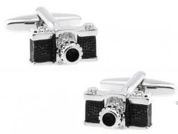 IGame Camera Cuff Links Unique Camera Design 2 Colors Option Crystal Decoration Free Shipping