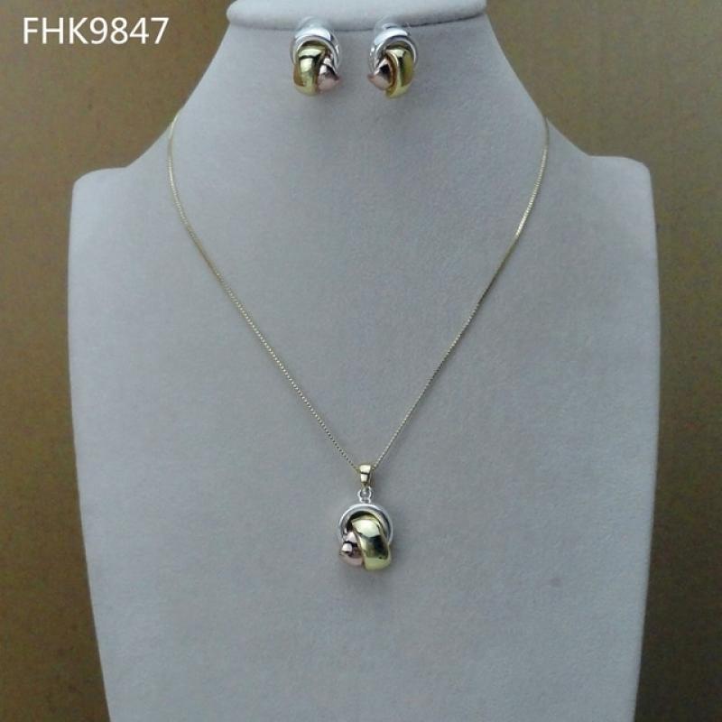 Yuminglai Dubai Costume Jewelry Fine Jewelry Simple Pendant for Women FHK9851