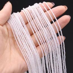 2mm Natural Stone Spinel Beads Small Faceted Shiny Crystal Bead For Jewelry Making Diy Necklace Bracelet Accessories 15inch