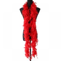 40g Fluffy Turkey Feathers Boa For Shawl Marabou Plumes Ribbon Wedding Dress Carnival Decorative Feather Diy Crafts 2 Yard