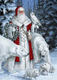DIY Christmas Diamond Painting 5D Santa Snowman Elk Full Round Drill Snow Scenery Mosaic Picture Of Rhinestone Home Decoration