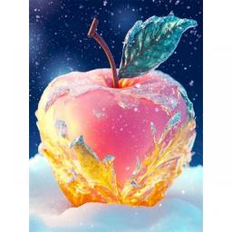 SDOYUNO Picture By Number Children Ice Apple Landscape DIY Paint By Number Canvas Painting For Kids & Adults Gift Home Decor Art