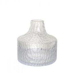 Nordic Glacial Glass Vase Eeveryday Home Decoration Flower Pot Container Plants Holder Handmade Flowerpot