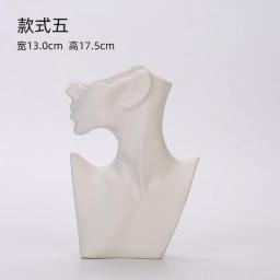 New Bust Vase Silicone Mold For Concrete Cement Ceramic Making Female Male Torso Sculpture Planter Body Head Flower Pot Mould