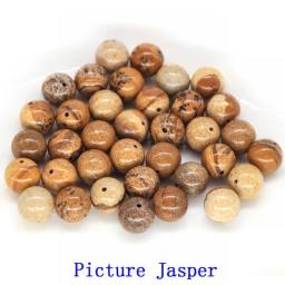 4/6/8/10mm Natural Round Stones Loose Beads For Jewelry Making DIY Bracelet Healing Crystal Quartz Amethyst Necklace Accessories