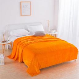 Thickened Soft Warm Coral Fleece Flannel Blanket Bed Faux Fur Mink Fur Sofa Cover Bedspread Winter Plaid Blanket